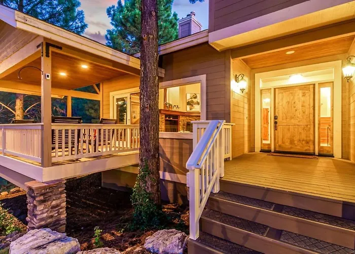 Alpine Estate 5 Showers 3 Fireplace Hot Tub Mtn View Holiday home Flagstaff
