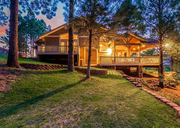 Alpine Estate 5 Showers 3 Fireplace Hot Tub Mtn View * Flagstaff